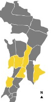 Map showing Pratham presence in Mumbai